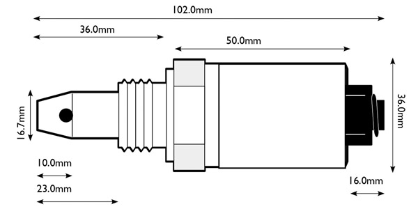 OQSX-G2 Sensor TAN DELTA Oljediagnostik