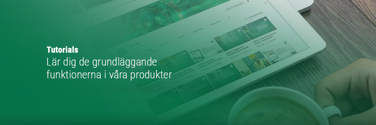 Lär dig de grundläggande funktionerna i våra produkter